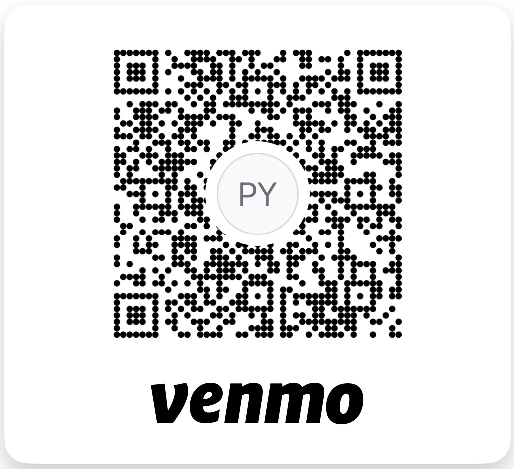 Venmo QR code for Phil Yesbeck